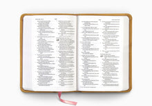 Load image into Gallery viewer, ESV Compact Bible TruTone®, Nubuck Caramel, Wildflower Design