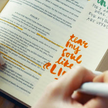 Load image into Gallery viewer, KJV JOURNAL THE WORD Journaling Bible (Black or Brown)
