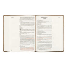 Load image into Gallery viewer, KJV LARGE PRINT NOTETAKING BIBLE : MARLO THEME