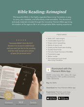 Load image into Gallery viewer, NLT Wide Margin Bible, Filament - Enabled Edition (Red Letter, LeatherLike, Autumn Leaves) DaySpring Signature Collection