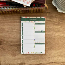 Load image into Gallery viewer, Faith Planner | Weekly Planner Notepad | GREEN