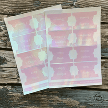 Load image into Gallery viewer, Bible Tabs - I am Pink - Medium / Journal size