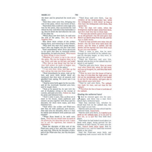 Load image into Gallery viewer, KJV On-the-Go Bible--Soft Leather-look, White Floral textured