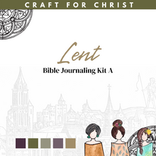 Load image into Gallery viewer, Lent Bible Journaling Kit
