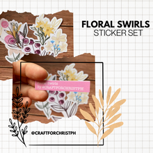 Load image into Gallery viewer, FLORAL SWIRLS - Sticker set