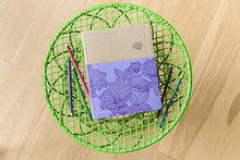 Load image into Gallery viewer, NIV, Beautiful Word Coloring Bible, Large Print, Leathersoft, Purple/Tan: Hundreds of Verses to Color