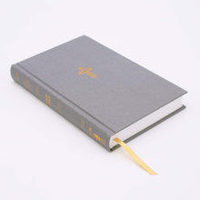 Load image into Gallery viewer, NASB, Thinline Bible, Cloth over Board, Gray, Red Letter, 1995 Text, Comfort Print