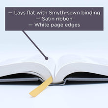 Load image into Gallery viewer, NASB, Thinline Bible, Cloth over Board, Gray, Red Letter, 1995 Text, Comfort Print