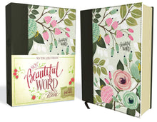 Load image into Gallery viewer, NKJV, Beautiful Word Bible, Cloth over Board, Multi-color Floral, Red Letter: 500 Full-Color Illustrated Verses