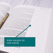 Load image into Gallery viewer, NIV, Beautiful Word Coloring Bible, Large Print, Leathersoft, Purple/Tan: Hundreds of Verses to Color