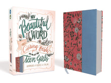 Load image into Gallery viewer, NIV, Beautiful Word Coloring Bible for Teen Girls, Leathersoft, Pink/Blue: Hundreds of Verses to Color