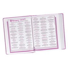 Load image into Gallery viewer, ESV My Creative Bible for Girls Purple Glitter - ESV002