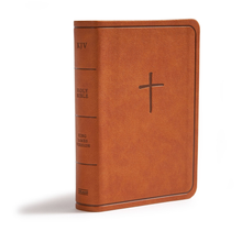 Load image into Gallery viewer, KJV On-the-Go Bible, Ginger LeatherTouch