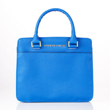 Load image into Gallery viewer, Purse-Style Amazing Grace in Blue Bible Cover
