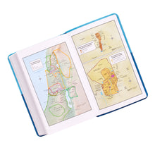 Load image into Gallery viewer, Blue Two-tone Faux Leather Giant Print King James Version Bible - KJV036