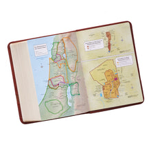 Load image into Gallery viewer, Brown Faux Leather Large Print Compact King James Version Bible - KJV034