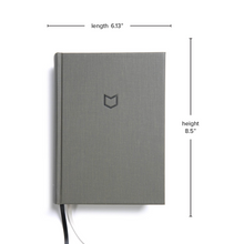 Load image into Gallery viewer, CSB He Reads Truth Bible, Charcoal Cloth Over Board