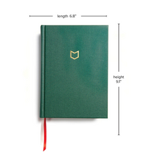 Load image into Gallery viewer, CSB He Reads Truth Bible, Evergreen Cloth Over Board