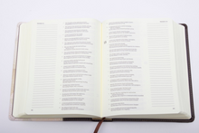 Load image into Gallery viewer, CSB Notetaking Bible, Brown LeatherTouch Over Board