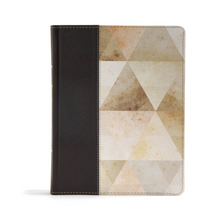 Load image into Gallery viewer, CSB Notetaking Bible, Brown LeatherTouch Over Board