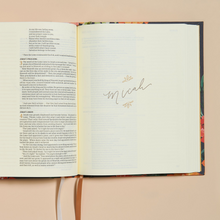 Load image into Gallery viewer, CSB Notetaking Bible, Hosanna Revival Edition, Dahlias