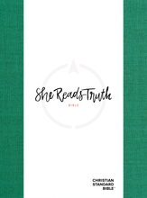 Load image into Gallery viewer, CSB She Reads Truth Bible, Emerald Cloth over Board, Indexed (Limited Edition)