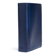 Load image into Gallery viewer, CSB She Reads Truth Bible, Navy LeatherTouch, Indexed
