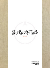 Load image into Gallery viewer, CSB She Reads Truth Bible, Sand Cloth over Board