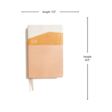 Load image into Gallery viewer, CSB (in)courage Devotional Bible, Desert/Mustard/Alabaster LeatherTouch