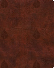 Load image into Gallery viewer, ESV Single Column Journaling Bible TruTone®, Chestnut, Leaves Design