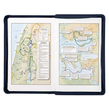 Load image into Gallery viewer, Gray and Black Faux Leather King James Version Deluxe Gift Bible with Thumb Index and Zippered Closure KJV174