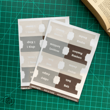 Load image into Gallery viewer, Bible Tabs - Craft for Christ - Have Faith - Pealable sticker for Journaling Medium and Small Bibles
