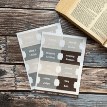 Load image into Gallery viewer, Bible Tabs - Craft for Christ - Have Faith - Pealable sticker for Journaling Medium and Small Bibles