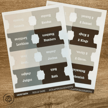 Load image into Gallery viewer, Bible Tabs - Craft for Christ - Have Faith - Pealable sticker for Journaling Medium and Small Bibles