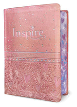 Load image into Gallery viewer, Inspire Bible for Girls NLT Leatherlike, Pink