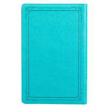 Load image into Gallery viewer, Teal Faux Leather King James Version Gift Edition Bible KJV059