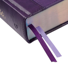 Load image into Gallery viewer, Purple Faux Leather Hardcover KJV My Creative Bible
