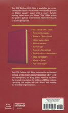 Load image into Gallery viewer, KJV Deluxe Gift Bible--soft leather-look, burgundy
