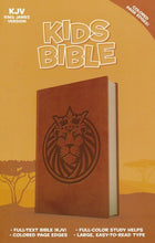 Load image into Gallery viewer, KJV Kids Bible, Lion LeatherTouch