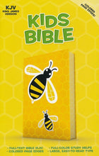 Load image into Gallery viewer, KJV Kids Bible, Bee LeatherTouch