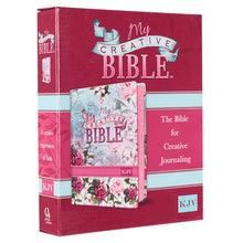 Load image into Gallery viewer, KJV Holy Bible, My Creative Bible, Silky Floral Flexcover Journaling Bible - KJV031
