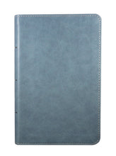 Load image into Gallery viewer, KJV On-The-Go Bible, Personal Size, Steel Blue LeatherTouch