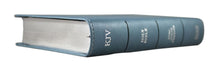 Load image into Gallery viewer, KJV On-The-Go Bible, Personal Size, Steel Blue LeatherTouch