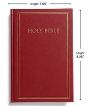 Load image into Gallery viewer, KJV Pew Bible--hardcover, maroon