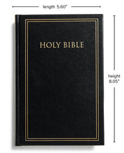 Load image into Gallery viewer, KJV Pew Bible--hardcover, black