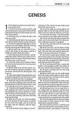 Load image into Gallery viewer, KJV Pew Bible--hardcover, blue