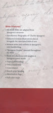 Load image into Gallery viewer, KJV Spurgeon Study Bible, navy/tan cloth over board