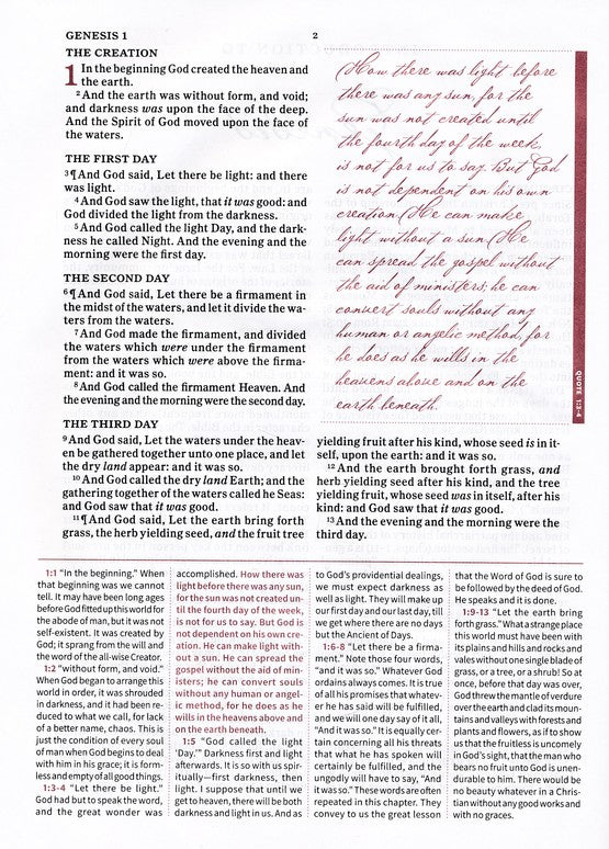 KJV Spurgeon Study Bible, navy/tan cloth over board Craft for Christ PH