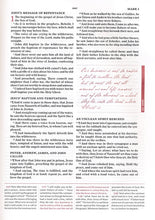 Load image into Gallery viewer, KJV Spurgeon Study Bible, navy/tan cloth over board