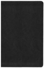 Load image into Gallery viewer, KJV Ultrathin Reference Bible--soft leather-look, black